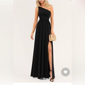 Black Bridesmaids Dress
